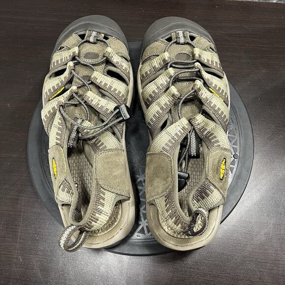 Keen Newport H2 Mens Size 11 Brown Leather Hiking Athletic Supportive Sandals - Picture 5 of 10